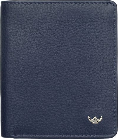 Golden Head Leren portemonnee Capri RFID Protect Kombischeintasche 1119 Blau donkerblauw