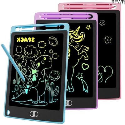 RFWR® LCD Schrijftablet 8,5 inch - Doodle Board voor Kinderen - Draagbaar Elektronisch Tekenbord als Cadeau