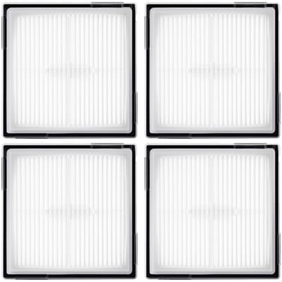 Dailygoods- HEPA Filter wasbaar en herbruikbaar - Stofzuigerfilter - Compatibel met Roborock Q10 S5/X5 - Sterkere zuigkracht - Effectieve filtratie - Verwijdert stof en vuil