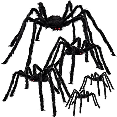 Solacis Halloween Decoratie - Grote spin - Halloween versiering - Horror - Eng - Must have voor halloween!