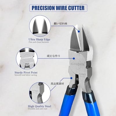 Precisie Draadknippers 15,24 cm - Ultra Scherp en Voor Juwelen