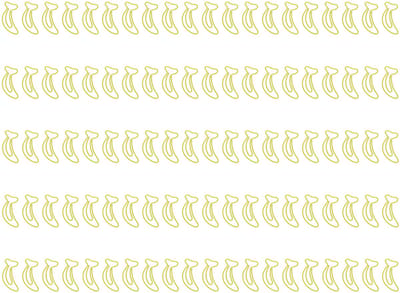 100 Stuks Paperclips - Draagbaar, Mini, Schattige Bananenvorm, Roestvrij, Geëlektroplateerd Metaal - Voor Kantoor en Bladwijzers