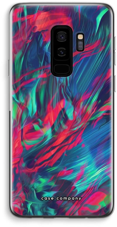 Case Company® - Hoesje geschikt voor Samsung Galaxy S9 Plus hoesje - Pilgrims Of The Sea - Soft Cover Telefoonhoesje - Bescherming aan alle Kanten en Schermrand