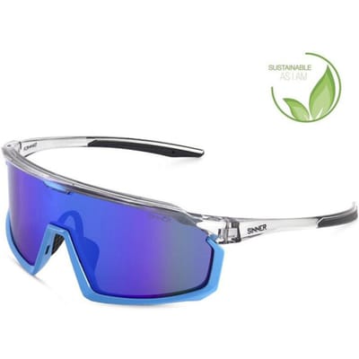 SINNER Araza - Sportbril/ Zonnebril - Blauw/ Grijs - Unisex - One size - BIO based frame