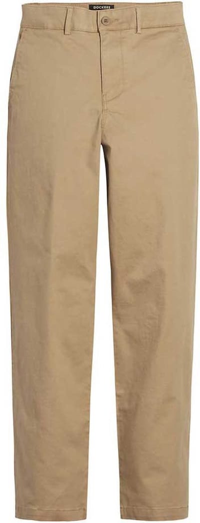 Dockers High Waist Broek Geel 25 / Long Vrouw