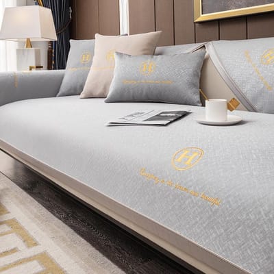 Betaalbare Luxe Stijl Bankkussen Modern Eenvoudig Antislip Kussen Rugleuning Handdoek Vier Seizoenen Universeel Hoge Kwaliteit Bankhoes Hoesdoek 70*70cm