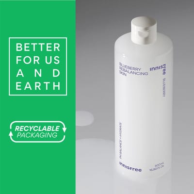 Innisfree Blueberry Rebalancing Skin 500ml AUTHENTIEKE WINKEL gray