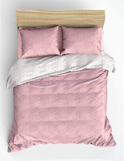 L'Essentiel Maison Best - Dekbedovertrek - Ranforce - Roze - 240x220