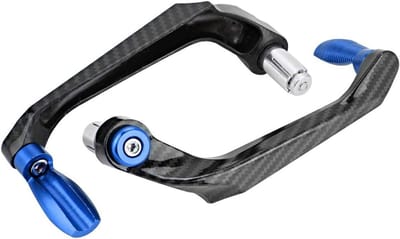 Stuurbeschermers Motorfiets - Handkappen Hendels - Veilig Rijden - Universele Pasvorm - 7/8 Inch - Blauw