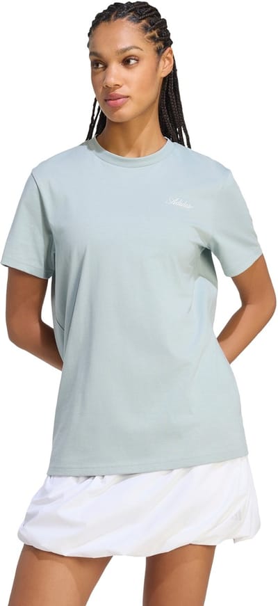 Adidas Sportswear Food Loose-Fit Graphic T-Shirt - Dames - Groen