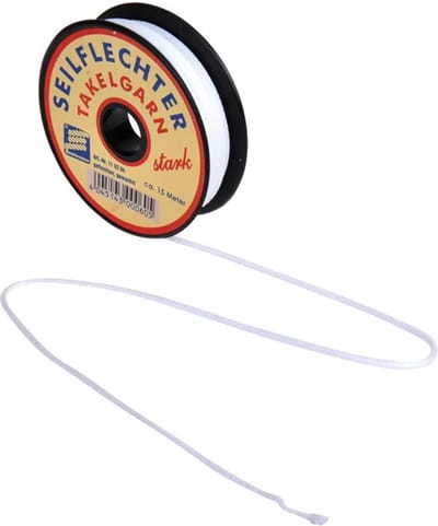 Seilflechter Takelgaren - Extra Sterk Gevlochten - Gewaxed - 15 meter