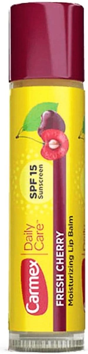 Carmex Fresh Cherry - Lippenbalsem - SPF 15, kersen, 3-pack