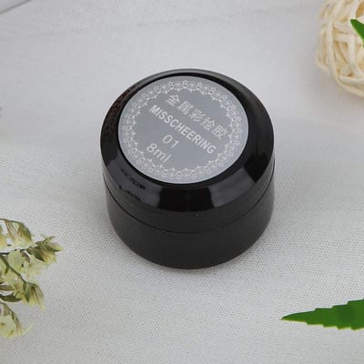 JHUBERS- Nagellak Metallic - 8 ml Fles - Nagelgel - Geschikt voor Kunst- en Natuurlijke Nagels - Voor Professionele en Doe-Het-Zelf Gebruik - Natuurlijke Hars - Gelnagellak