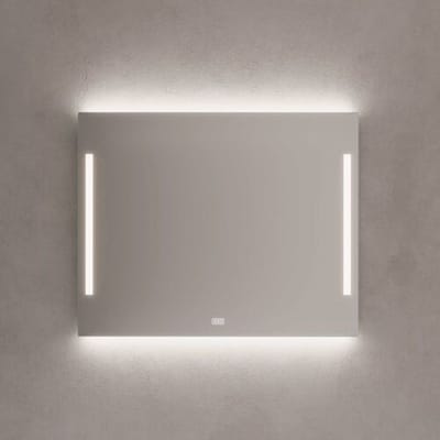 Kronenbach bathroom mirror Sun 100x80 cm with LED lighting