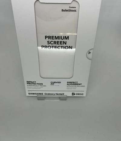 Tech21  Bulletshield Premium screenprotector Samsung Note 9