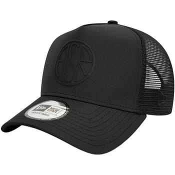 New Era E-Frame AS Roma Trucker Cap, Unisex, Zwart, Pet, maat: OSFM