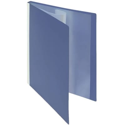 FolderSys PP presentatiemap, voor A4-formaat, 30 zichtmappen, blauw