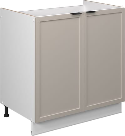Vicco Fame-Line Wastafelkast – 80 cm zonder werkblad GrijsBeige