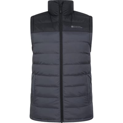 Mountain Warehouse Heren Seasons II gewatteerd gilet (Grijs)