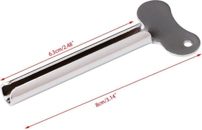 (Tandpasta) tube knijper - squeezer - dispenser - roller - besparing - RVS