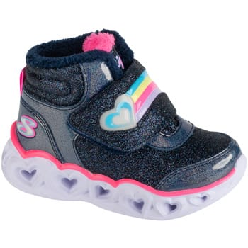 Skechers Heart Lights - Brilliant Rainbow 302669N-NVPK, voor meisje, Marineblauw, Laarzen,Sneeuw laarzen, maat: 23