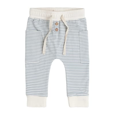 Baby's Only Broekje Stripe - Baby broek - Nordic Blue - Maat 56 - 100% ecologisch katoen - GOTS