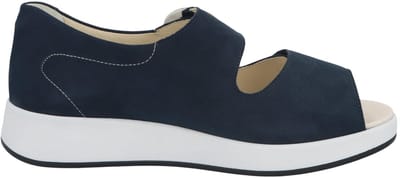 SOLIDUS - Sandalen - dames - Hannah 75037-80033 - Nubuk Ocean (H) maat EU: 39 1/3 en UK: 6