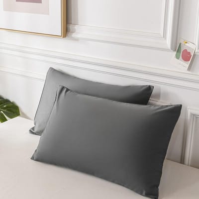 100% envelopp Katoenen Kussensloop Kussensloop 40S Katoen Queen King Size Kussensloop Ondersteunt Maatwerk Groothandel Kussensloop Hoes 48x74cm 1pcs