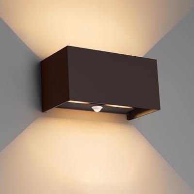 Moderne LED Buiten- en Binnenwandlamp met Bewegingssensor - Warm Wit Licht