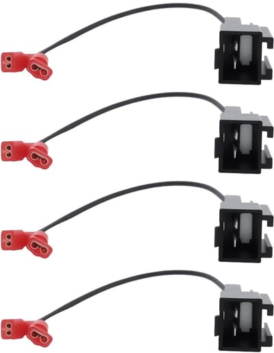 Dailygoods - 4 Stuks Auto Speaker Connector Harnas Adapter voor Jeep en Wrangler