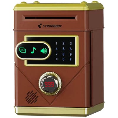 Elektronische Touchscreen Spaarpot Veiligheid Wachtwoord Mini Intelligent Muziek Geld Tellen Muntbank ATM Banken Speelgoed Voor Kinderen Cadeau