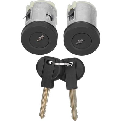Serrure de porte avec 2 clés, pièce de rechange en alliage d'aluminium pour Peugeot Expert806 gray
