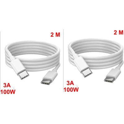 100W USB Type C naar USB C-kabel USB-C PD QC 4.0 snellaadkabel voor iPhone 15 Samsung Xiaomi Type-C USBC-kabel