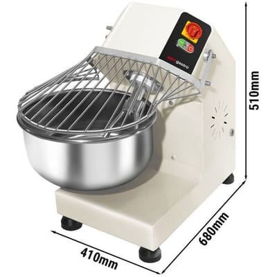 GGM Gastro Teigknetmaschine - 20 Liter / 10 kg - mit festem Kessel - 230 V