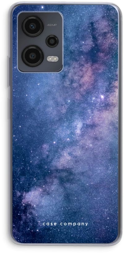 Case Company® - Hoesje geschikt voor Xiaomi Redmi Note 12 hoesje - Nebula - Soft Cover Telefoonhoesje - Bescherming aan alle Kanten en Schermrand