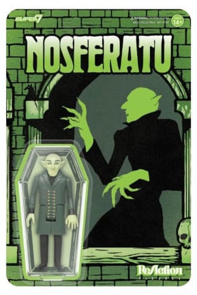 Super7 Nosferatu ReAction Action Figure Nosferatu (Film Poster) 10 cm Action Figuur
