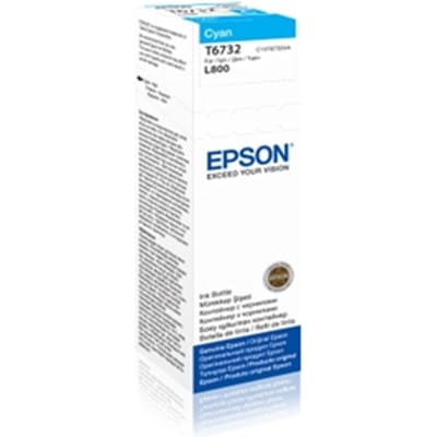 Epson T6732 inktcartridge 1 stuk(s) Origineel Normaal rendement Foto cyaan
