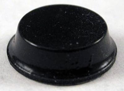 Hammond Electronics 1421T2 Apparaatvoet Zelfklevend, Rond Zwart (Ø x h) 12.7 mm x 3.5 mm 24 stuk(s)