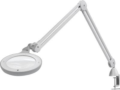 Premium LED Loeplamp met Verwisselbare Glazen Lenzen en Verstelbare Armdimmer voor Professionele Gezondheid en Schoonheid