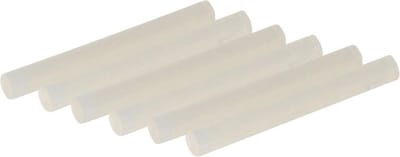 FERM - GGA1003 - Lijmpatronen - 6 stuks - Afmetingen: - 7x150mm - Universeel - Voor - elektrisch lijmpistool - Zeer geschikt voor - GGM1003 - acculijmpistool - Smeltlijm - Lijmsticks - Lijmstaven