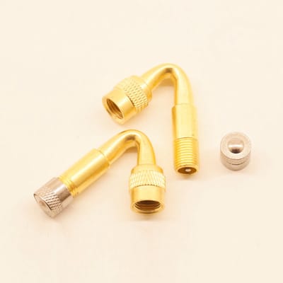 Schrader / Auto Ventiel verlengers 135 graden - 2 stuks