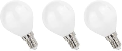Spectrum LED Lamp E14 4W 230V - 410 Lumen - 4000K Neutraal wit - Natuurlijk licht - Energiezuinig - 3 stuks