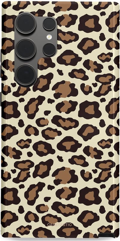 Casetastic Hoesje Geschikt voor Samsung S24 Ultra - Stijlvolle Beschermende Duo-layer Case - Gevaarlijk geduld