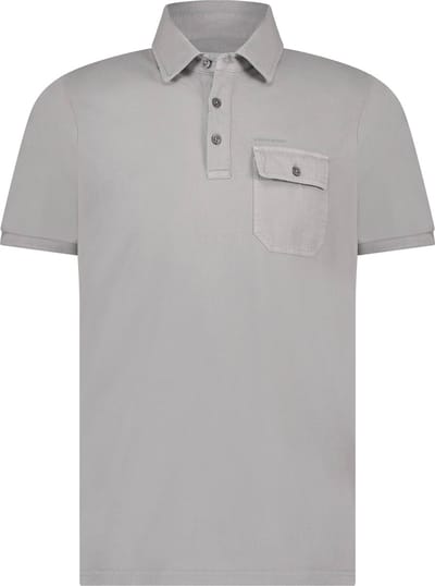 State of Art Poloshirt Polo Met Borstzak 48112915 9100 Mannen Maat - L