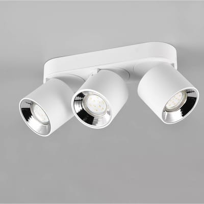 Trio Lighting Plafondspot Guayana GU10 3-lamps wit