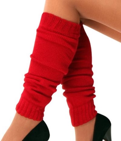 Witbaard Beenwarmers Dames 50 Cm Polyester Rood One-size