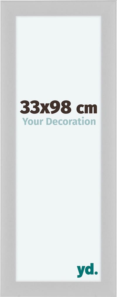 Your Decoration - Fotolijst 33x98 cm - MDF - Wit Mat - Como