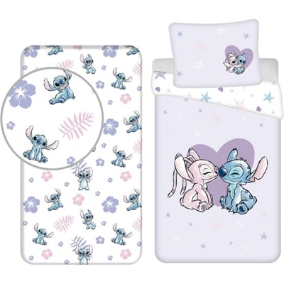 Lilo & Stitch Dekbedset - Dekbedovertrek - Hoeslaken - Kussensloop