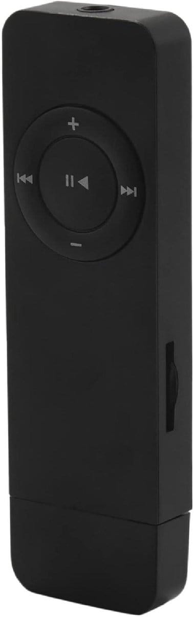 Draagbare Muziekspeler - Mini MP3 - Muziek Luisteren - Oplaadbare Batterij - 32GB TF Kaart - Zwart