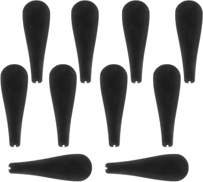 Kledinghangers Schouderpads - Kledingsteun - Kleding Beschermen - Voorkomt Kreukels - 10 Stuks - Zwart